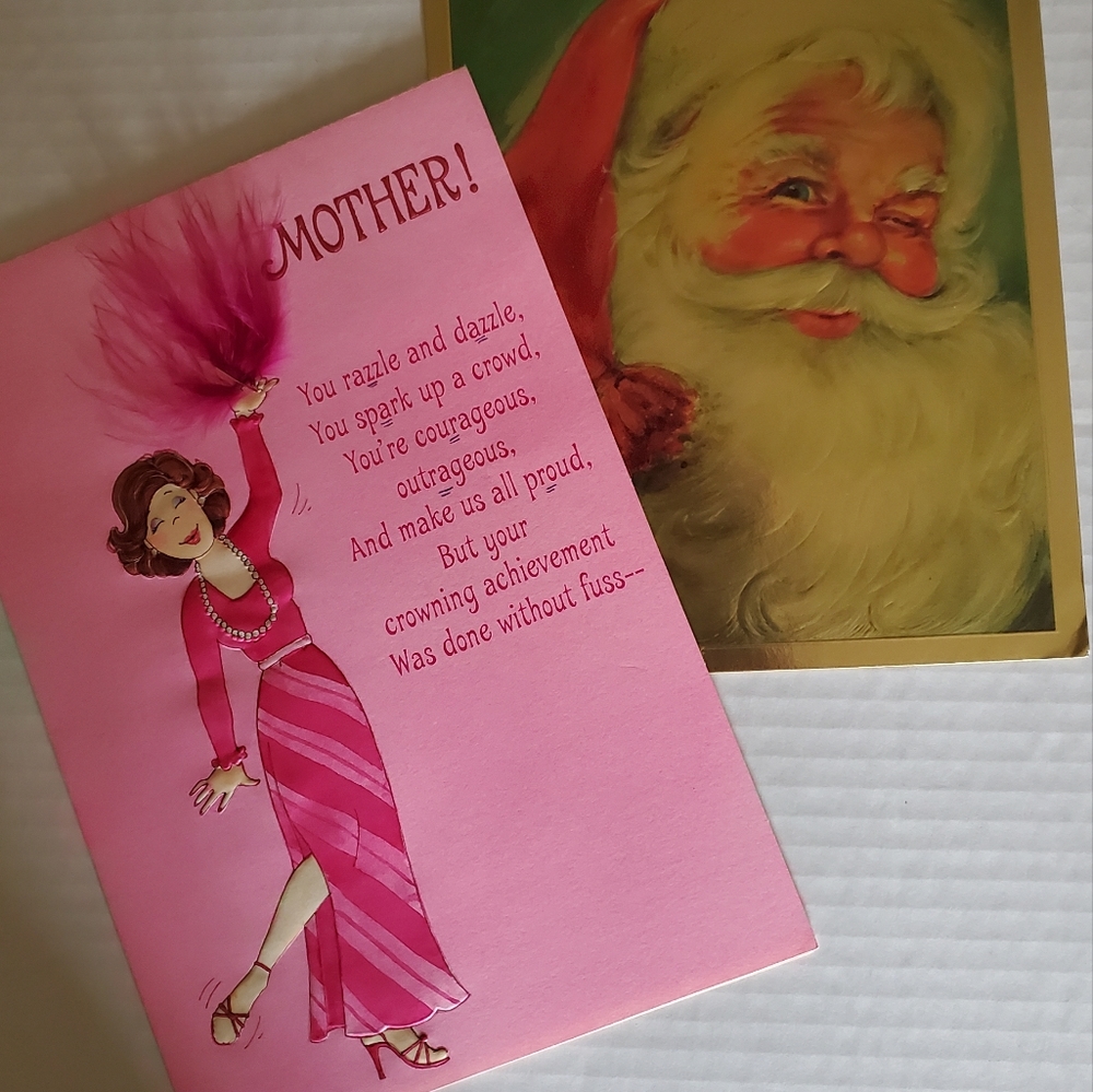 Vintage Greeting Cards For Crafting